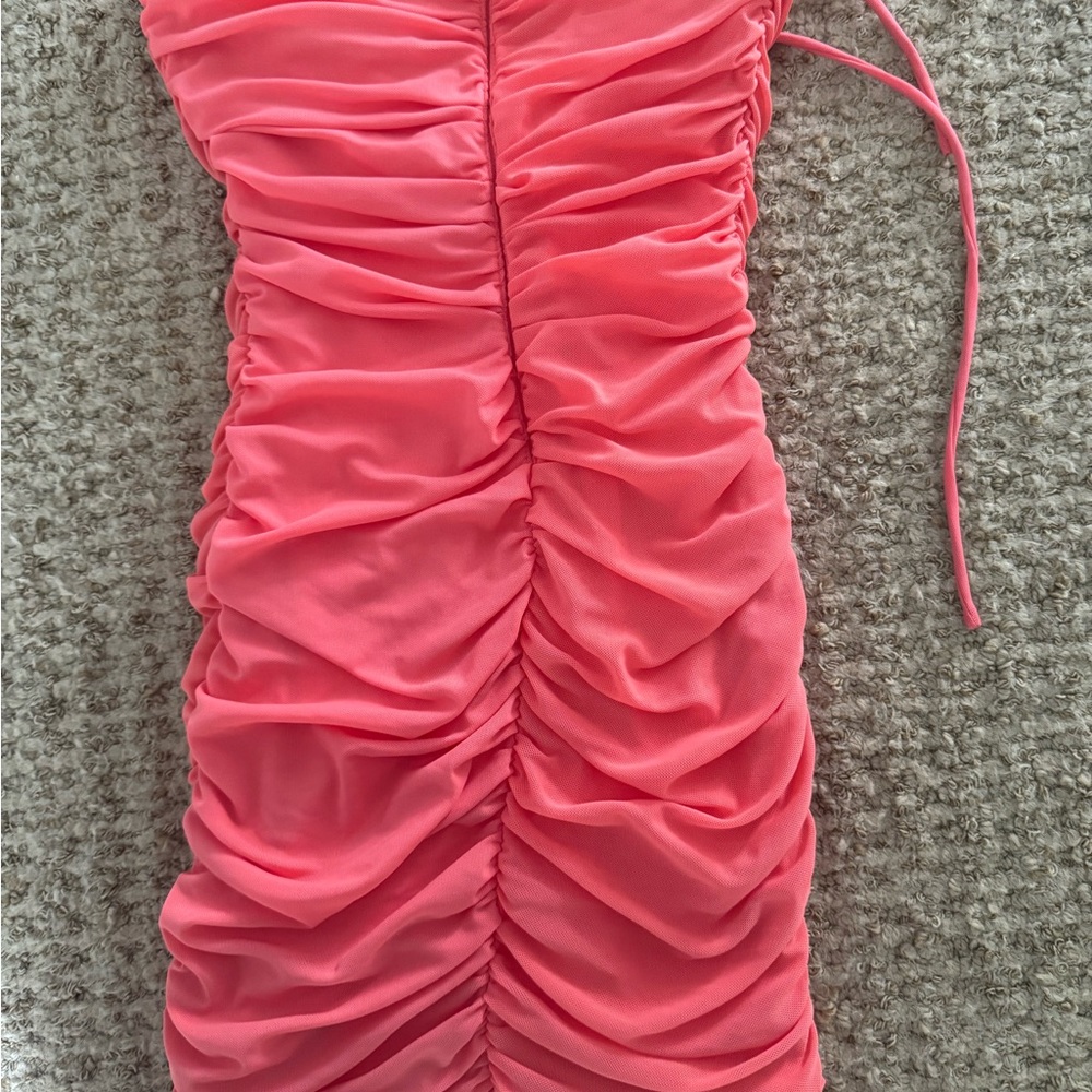 Hello Molly Coral Dress - Picture 2 of 3